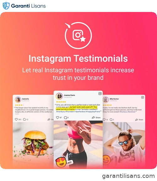Instagram Testimonials Plugin for WordPress
