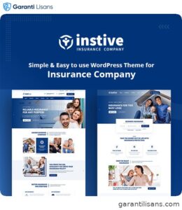 Instive – Insurance WordPress Theme