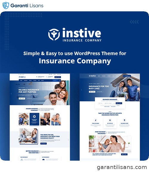 Instive – Insurance WordPress Theme