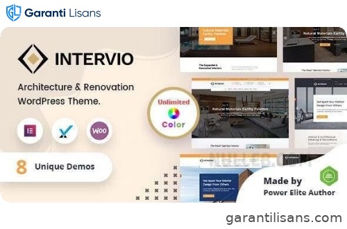 Intervio – Interior and Architecture WordPress Theme + RTL