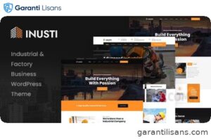 Inusti – Factory & Industrial WordPress Theme