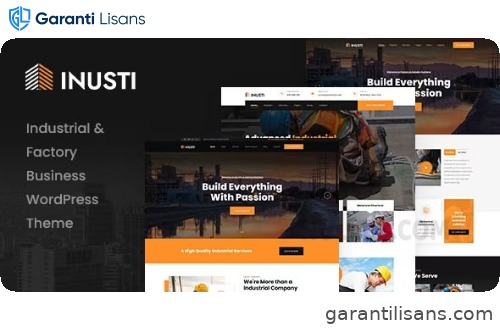Inusti – Factory & Industrial WordPress Theme