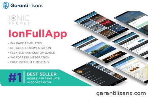 IonFullApp | Full Ionic Template + Cordova Plugins