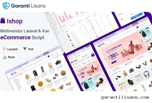 Ishop – Multivendor Laravel & Vue eCommerce CMS