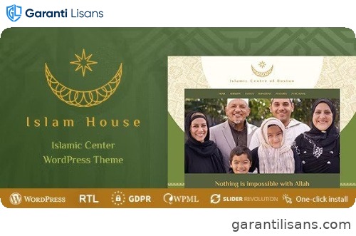 Islam House – Mosque and Religion WordPress Theme