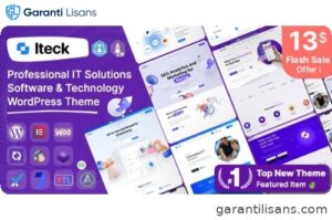 Iteck – Software & Technology Elementor WordPress Theme