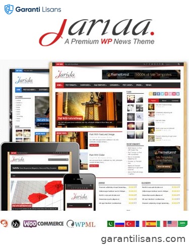 Jarida – Responsive WordPress News, Magazine, Blog