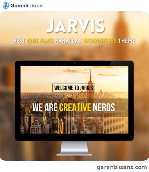 Jarvis – Onepage Parallax WordPress Theme