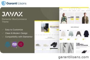 Javax – Elementor WooCommerce Theme