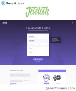 Jetsloth – Gravity Forms Collapsible Sections