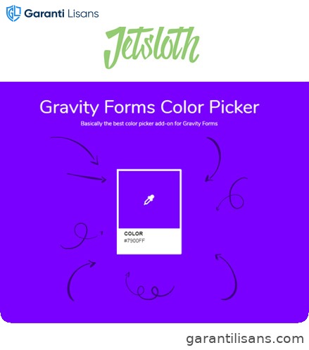 Jetsloth – Gravity Forms Color Picker