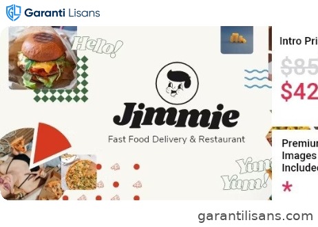 Jimmie – Fast Food Delivery and Restaurant Theme