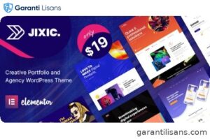 Jixic – Creative Portfolio & Agency WordPress Theme