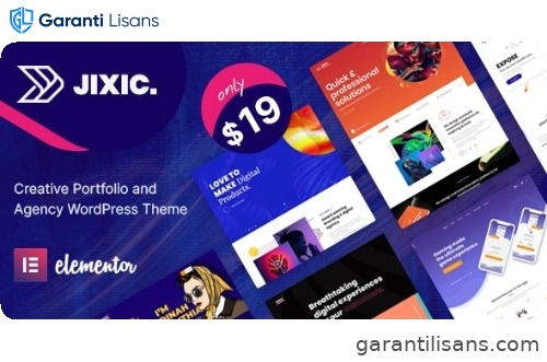 Jixic – Creative Portfolio & Agency WordPress Theme