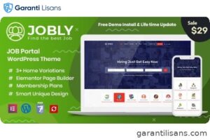 Jobly – Career Builder WordPress Theme