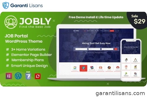 Jobly – Career Builder WordPress Theme