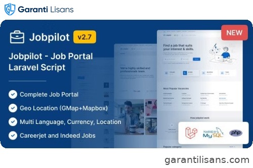 Jobpilot – Job Portal Laravel Script