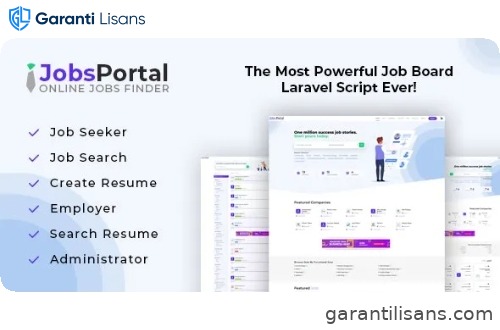 Jobs Portal – Job Board Laravel Script
