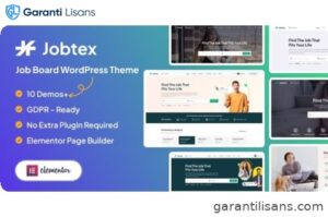 Jobtex – Job Board WordPress Theme