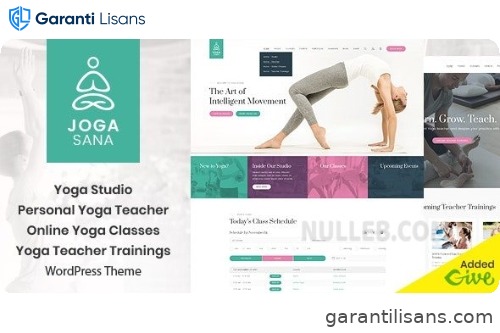 Jogasana – Yoga Oriented WordPress Theme