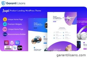 Jupi – Product Landing WordPress Theme