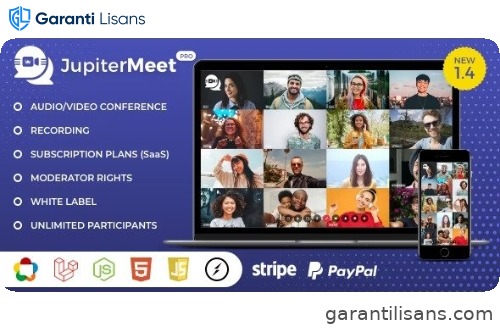 JupiterMeet Pro – White Label Video Conference with ChatGPT & SaaS