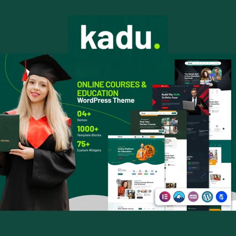 Kadu – Education WordPress Theme