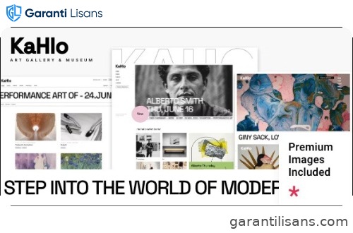 Kahlo – Art Gallery and Museum Theme