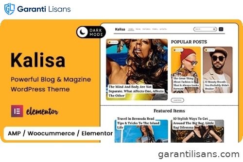 Kalisa | Blog & Magazine WordPress Theme