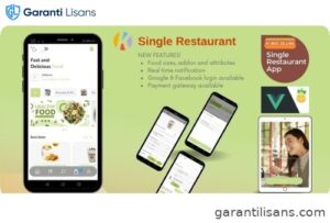 Karenderia Single Restaurant Website Food Ordering and Restaurant Panel