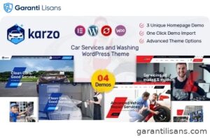 Karzo – Car Service & Washing WordPress Theme