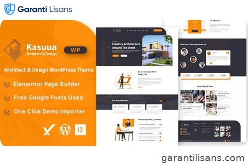 Kasuua – Architect & Design WordPress Theme