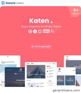 Katen – Blog & Magazine WordPress Theme