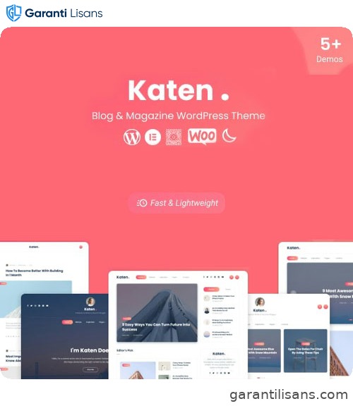 Katen – Blog & Magazine WordPress Theme