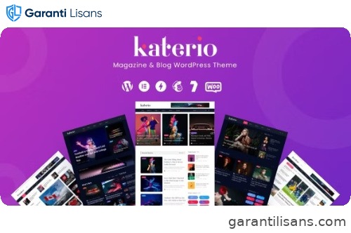 Katerio – Magazine & Blog WordPress Theme