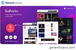 Katerio – News & Magazine Multilingual CMS
