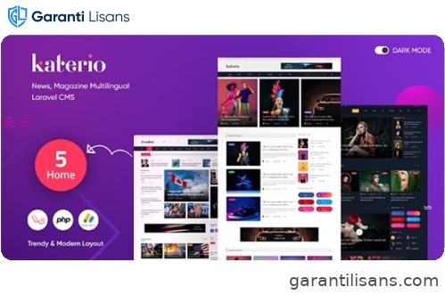 Katerio – News & Magazine Multilingual CMS