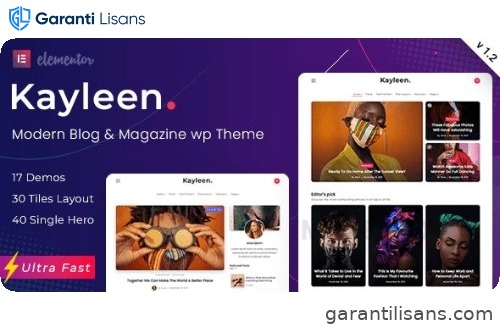 Kayleen | Blog & Magazine WordPress Theme