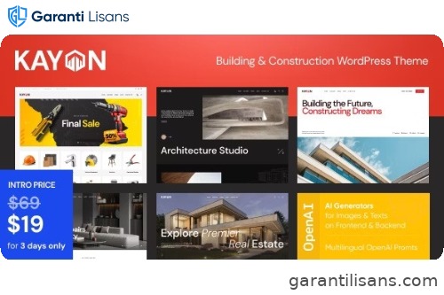 Kayon – Building & Construction WordPress Theme