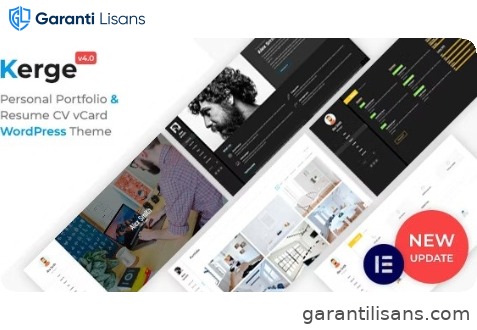 Kerge – Resume WordPress Theme