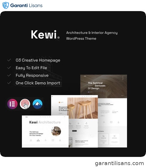 Kewi – Architecture & Interior Agency WordPress Theme