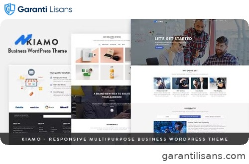 Kiamo – Responsive Business Service WordPress Theme
