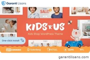 Kids R Us – Toy Store and Children Clothes Shop Theme