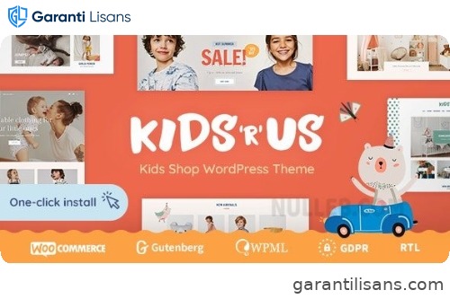 Kids R Us – Toy Store and Children Clothes Shop Theme