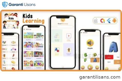 Kids learning App – kids all in one learning flutter app -Flutter Android & iOS App -V2