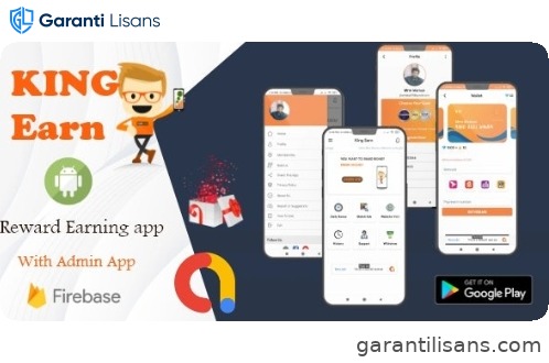 KingEarn -V4 – Android Rewards Earning App With Admin App