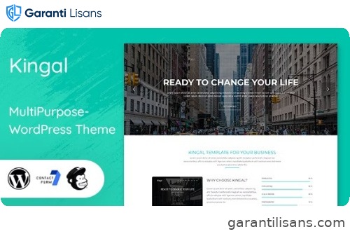 Kingal – MultiPurpose WordPress Theme