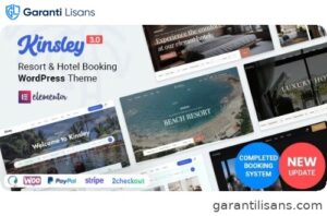 Kinsley – Hotel Booking Theme