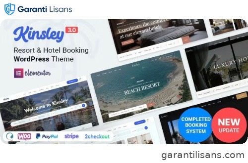 Kinsley – Hotel Booking Theme