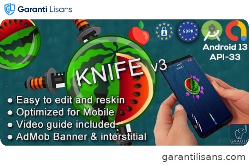 Knife (Admob + GDPR + Android Studio)